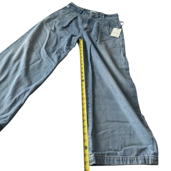 Citizens Of Humanity Cara Cropped Pleated Trouser Pant Chalice Sz 27 NWT